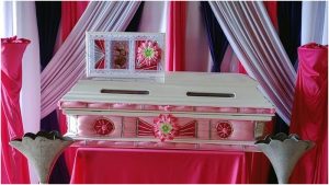 La niña fue velada en la casa de abuela en Santa Cruz Michapa. Foto / Cortesía