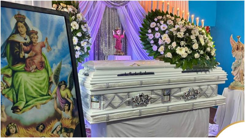 La menor residía en el cantón Potrero. Foto / Funerales y Capilla Divino Maestro