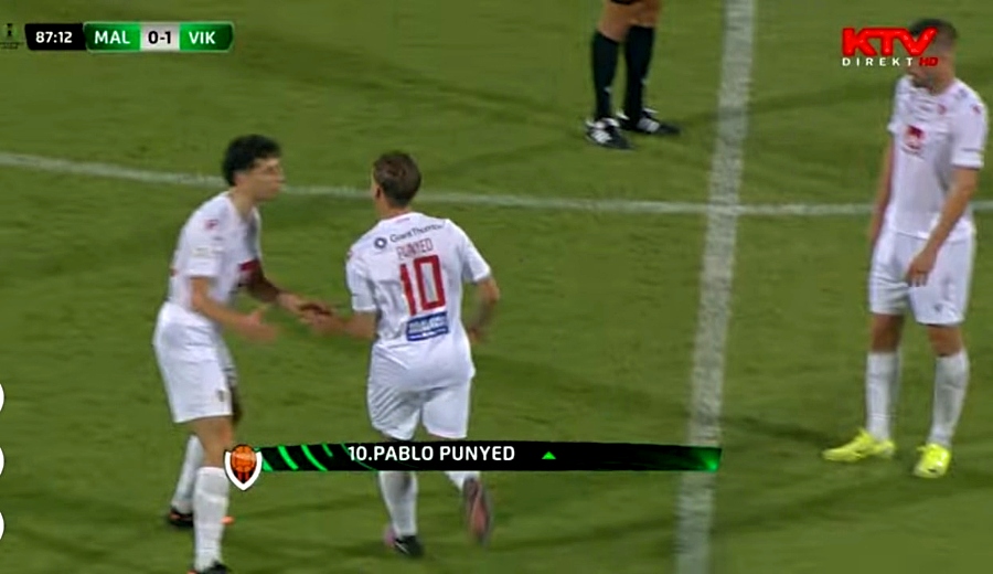 pablo punyed regreso retorno uefa europa conference league futbol islandia vikingur reykjavik el salvador 01