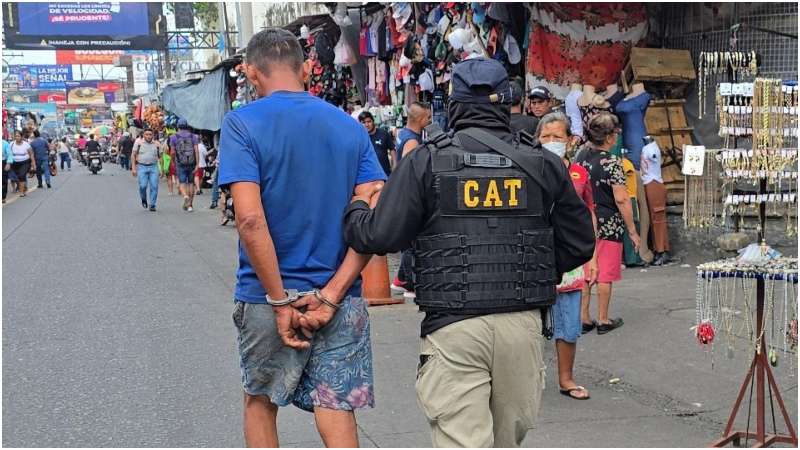 El pandillero salvadoreño conocido como “Seco” o “Chele”, fue capturado en Guatemala. Foto / Cortesía