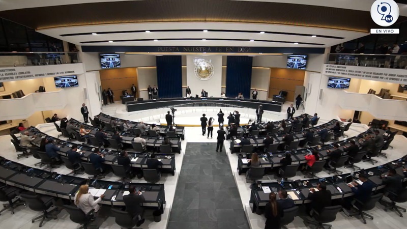 Sesión plenaria de la Asamblea Legislativa. Foto: archivo