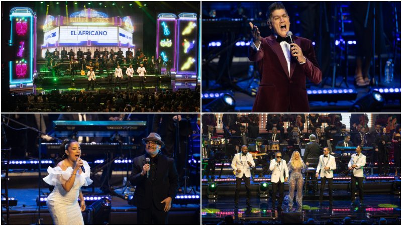 Docenas de estrellas se reunieron un un mismo escenario en honor a Rubby Pérez.