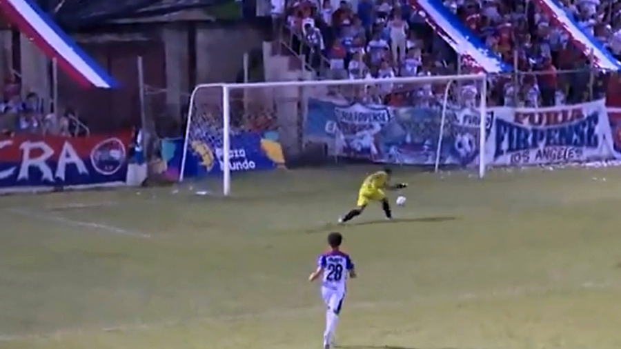 sandro melgarejo paraguay futbol el salvador video error zacatecoluca fc