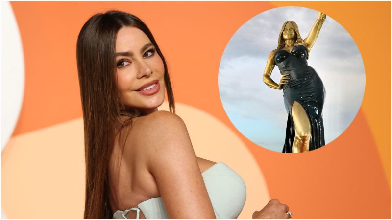 Sofía Vergara tiene su propia estatua.