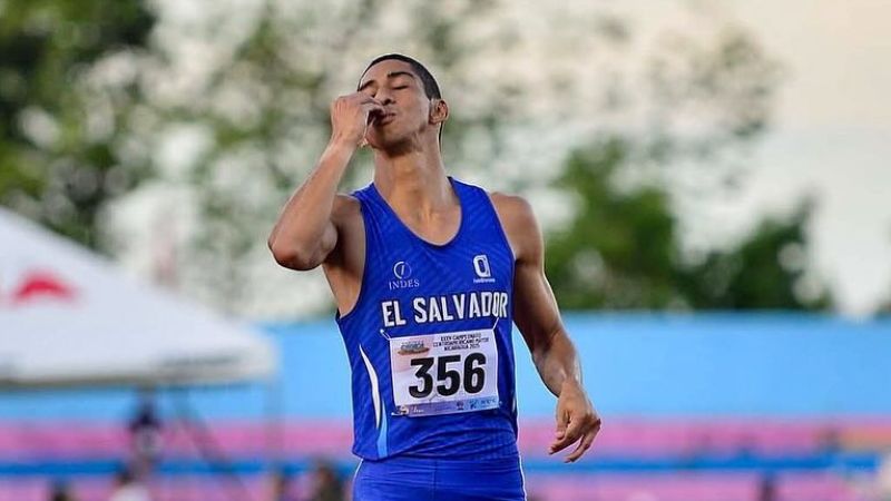 Aaron Hernandez Atletismo El Salvador Nicaragua