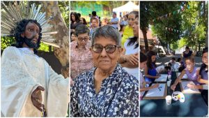 La bajada del Divino Salvador del Mundo en Milán, Italia