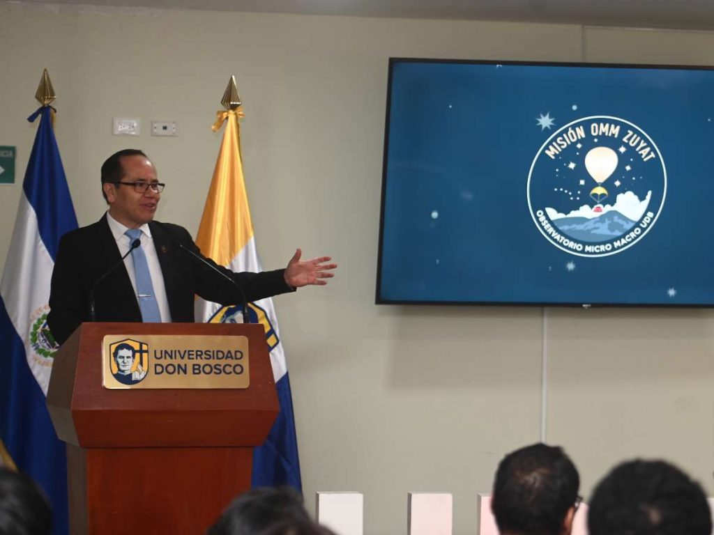 Universidad Don Bosco lanzamiento sonda