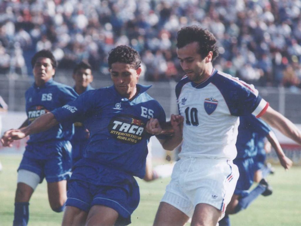 Leonel Cárcamo en los años 90
