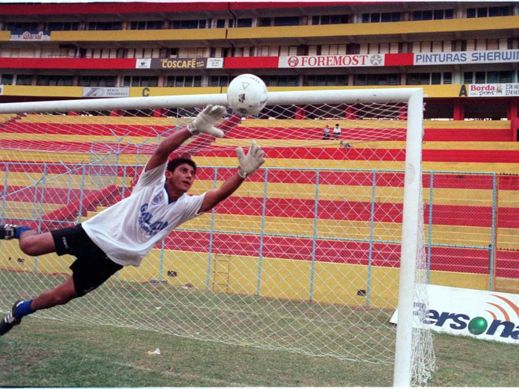 Misael Alfaro en los años 90
