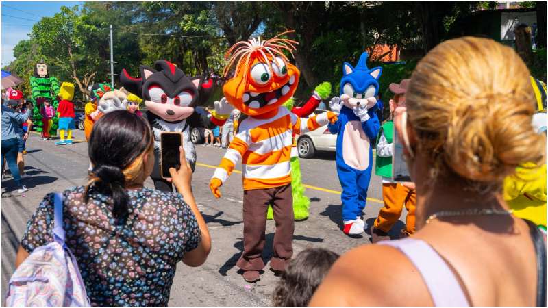 Desfile Correo- Mejicanos