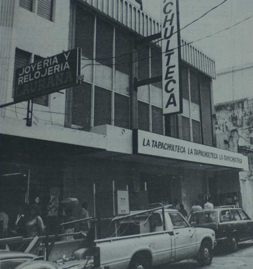 Fachada de La Tapachulte