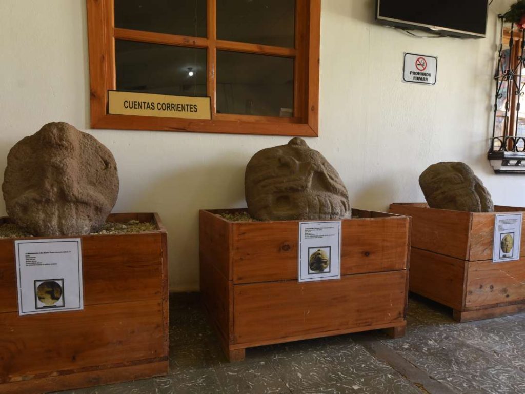 Cabezas del Jaguar en Ataco