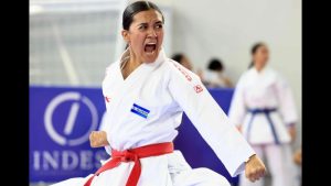 Estefany Izaguirre karate mundial