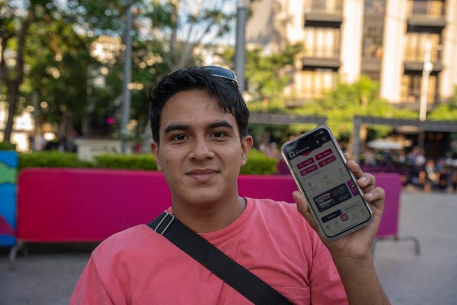 Festival Latino en el centro historico de San Salvador