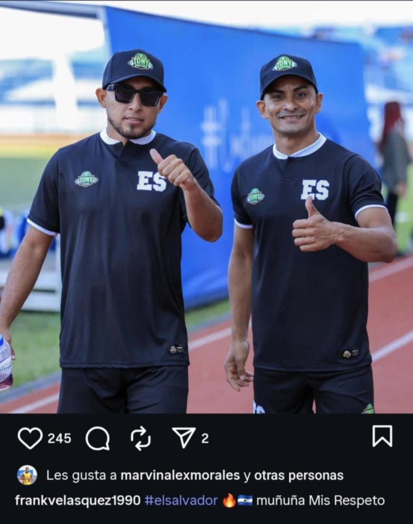 Frank Velasquez partido influencers ESA Honduras 02