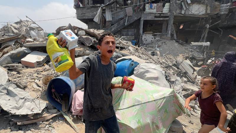 Israel-Borbamdeos-Entrega de Alimentos