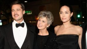 Brad Pitt y su mamá
