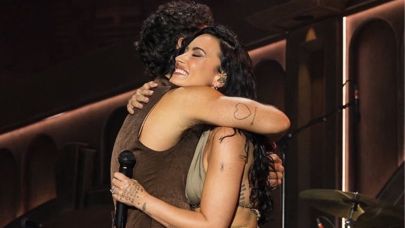 Joe Jonas y Demi Lovato juntos