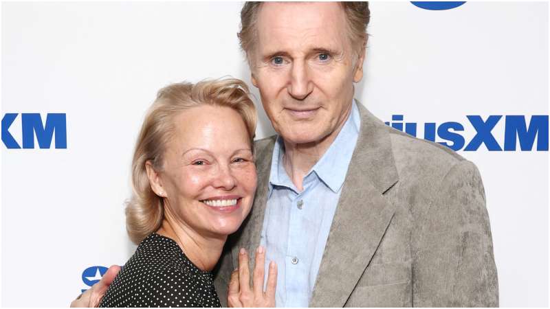 Liam Neeson- Pamela Anderson