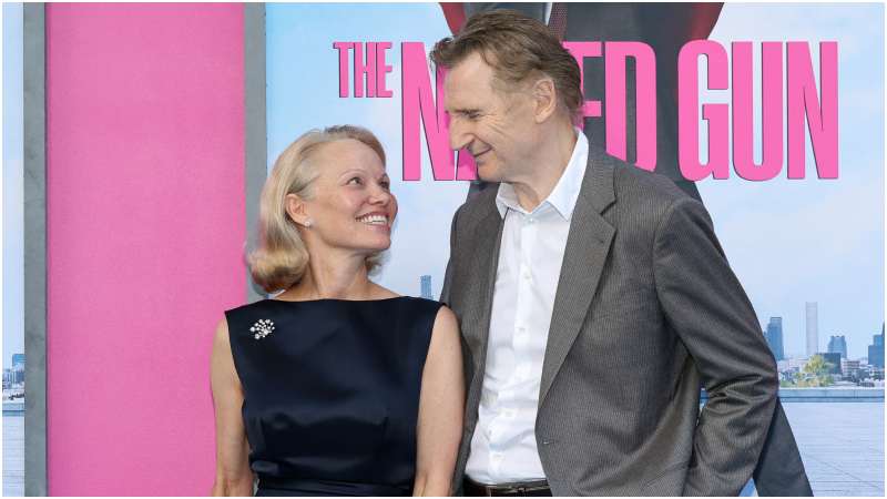 Liam Neeson- Pamela Anderson