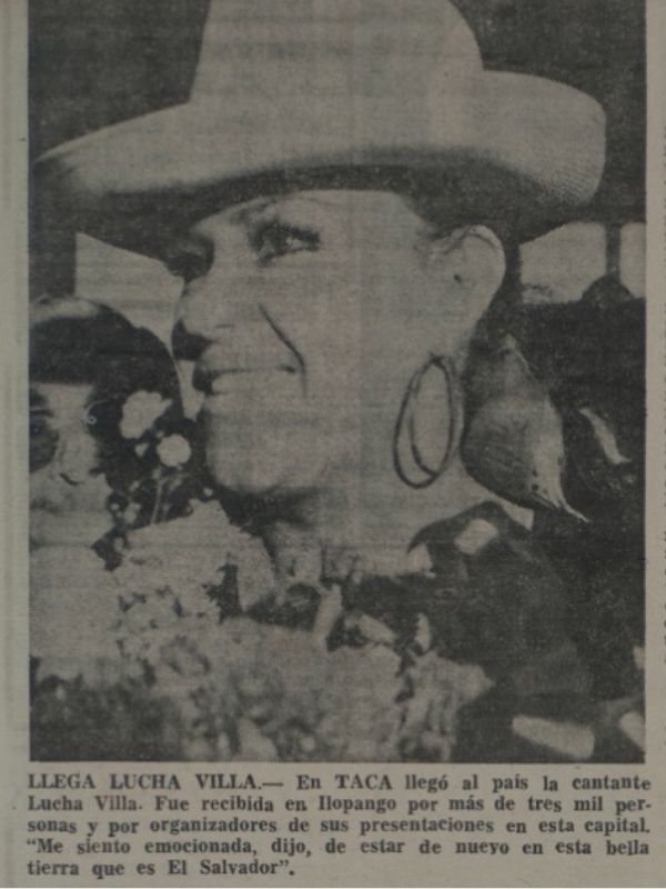 Lucha Villa en El Salvador 1972