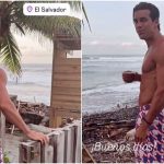 El actor Mario Casas presume su visita a las playas salvadoreñas en sus redes sociales