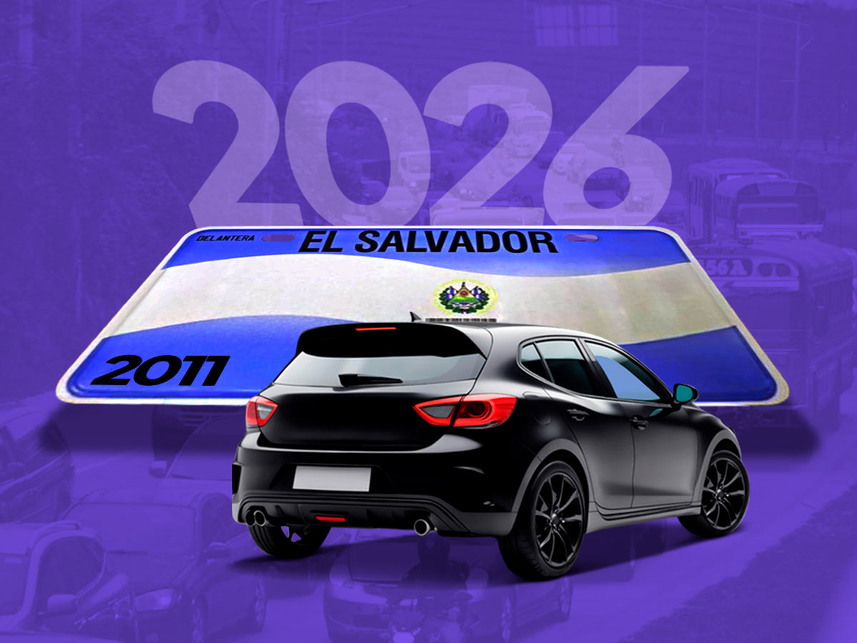 Petición de extender tiempo para cambio de placas en El Salvador