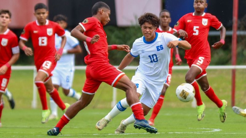 Selecta Sub-15 El Salvador Panama Concacaf