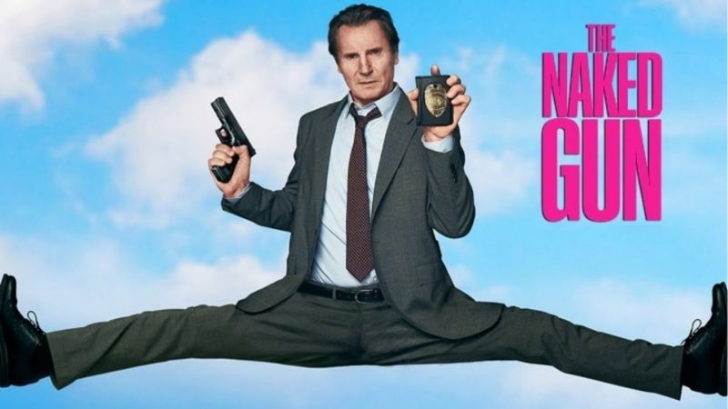 Liam Neeson en The Nacked Gun