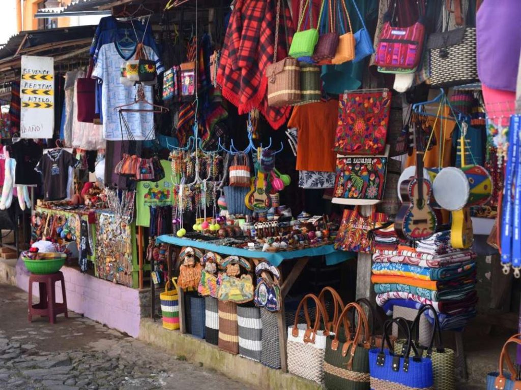 Artesanias en Ataco, Ruta de Las Flores