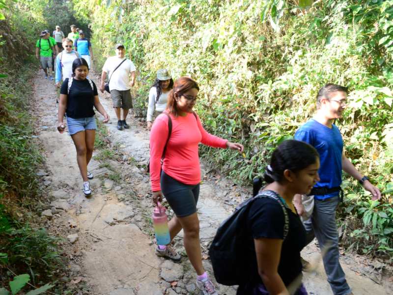 Recorrido Peña del Caracol en San Pedro Perulapan
