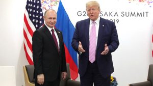 Vladimir Putin - Donald Trump reunion Osaka