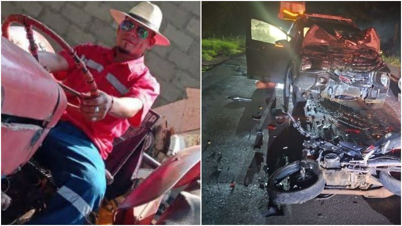 Luis Martínez trabajaba en la distribuidora de la Coca Cola ubicada en Sensuntepeque. Foto EDH / Cortesía Cruz Verde Salvadoreña.