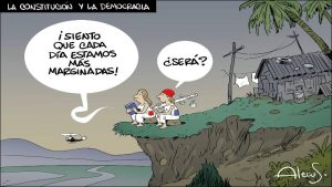 constitucion y democracia caricatura de alecus