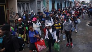 caravana migrantes mexico