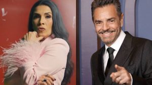 Dalilah Polanco y Eugenio Derbez
