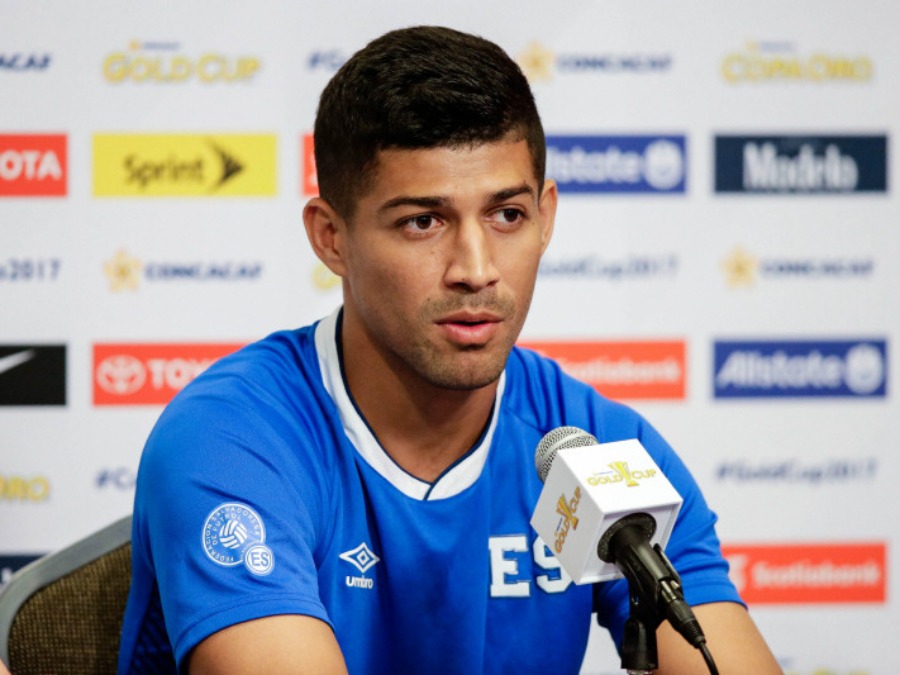 Nelson Bonilla en rueda de prensa previo al partido de Copa Oro 2017  contra Curazao. EDH / Archivo