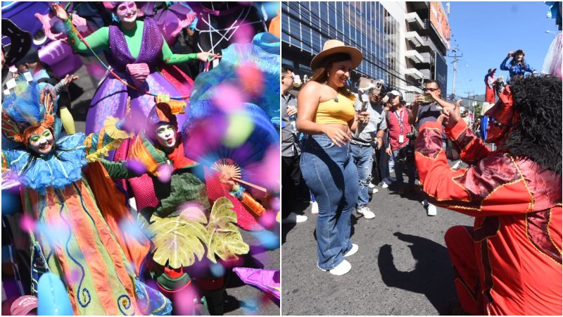 Todos los salvadoreños disfrutaron el tradicional desfile. Foto: EDH / Menly González