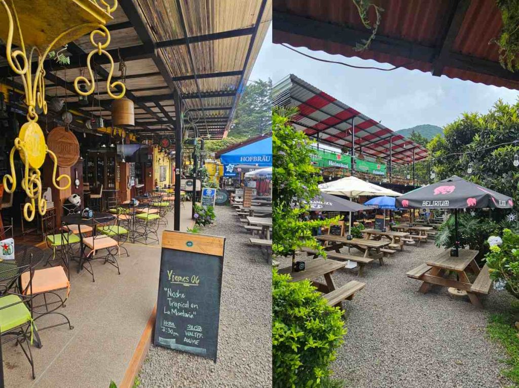 Los visitantes pueden futbolito o jenga gigante, y cerrar con un delicioso café de la zona y un postre hecho en casa / Foto cortesía