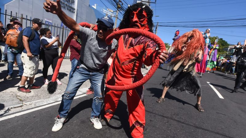 El Diablo fue de los personajes más buscados. Foto: EDH / Menly González