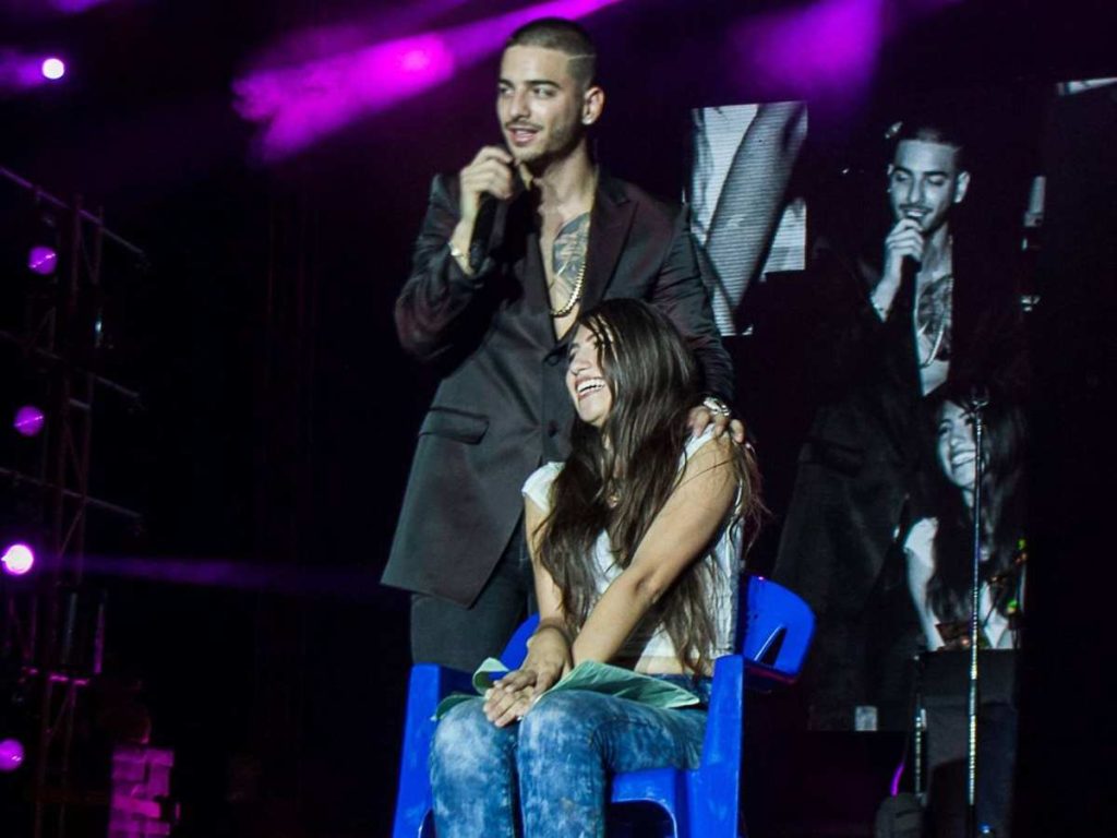 maluma concierto en El Salvador
