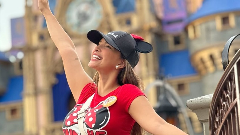 Irene Castillo en Disney World