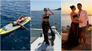 Isabella García Manzo gozó al máximo la celebración de su graduación universitaria.