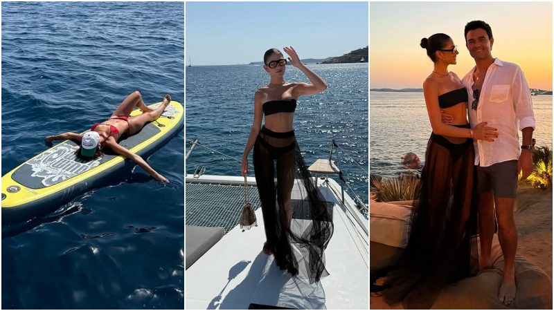 Isabella García Manzo gozó al máximo la celebración de su graduación universitaria.