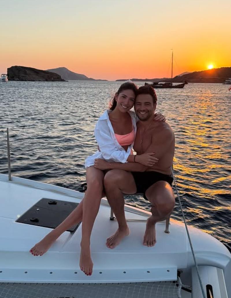 Isabella junto a su papá, quien ya posee sus propias seguidoras en las redes sociales.