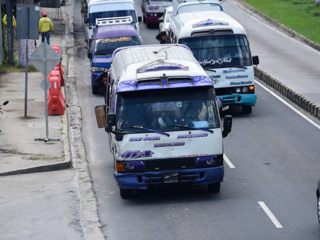 Microbus transporte el salvador