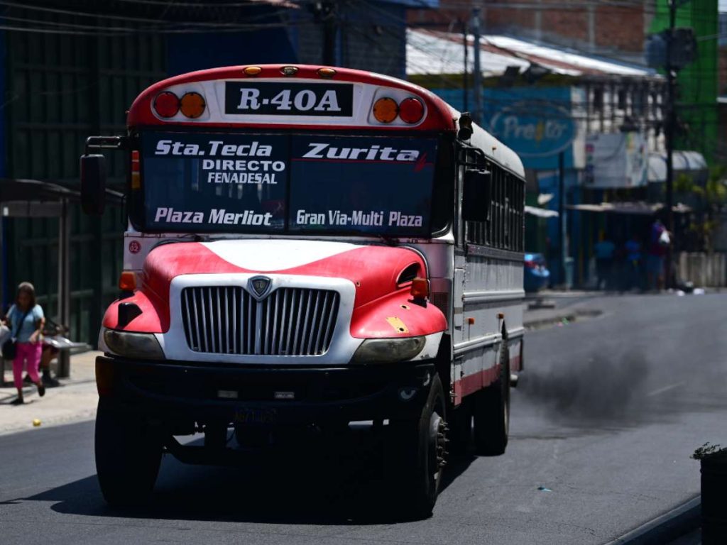 Buses transporte el salvador