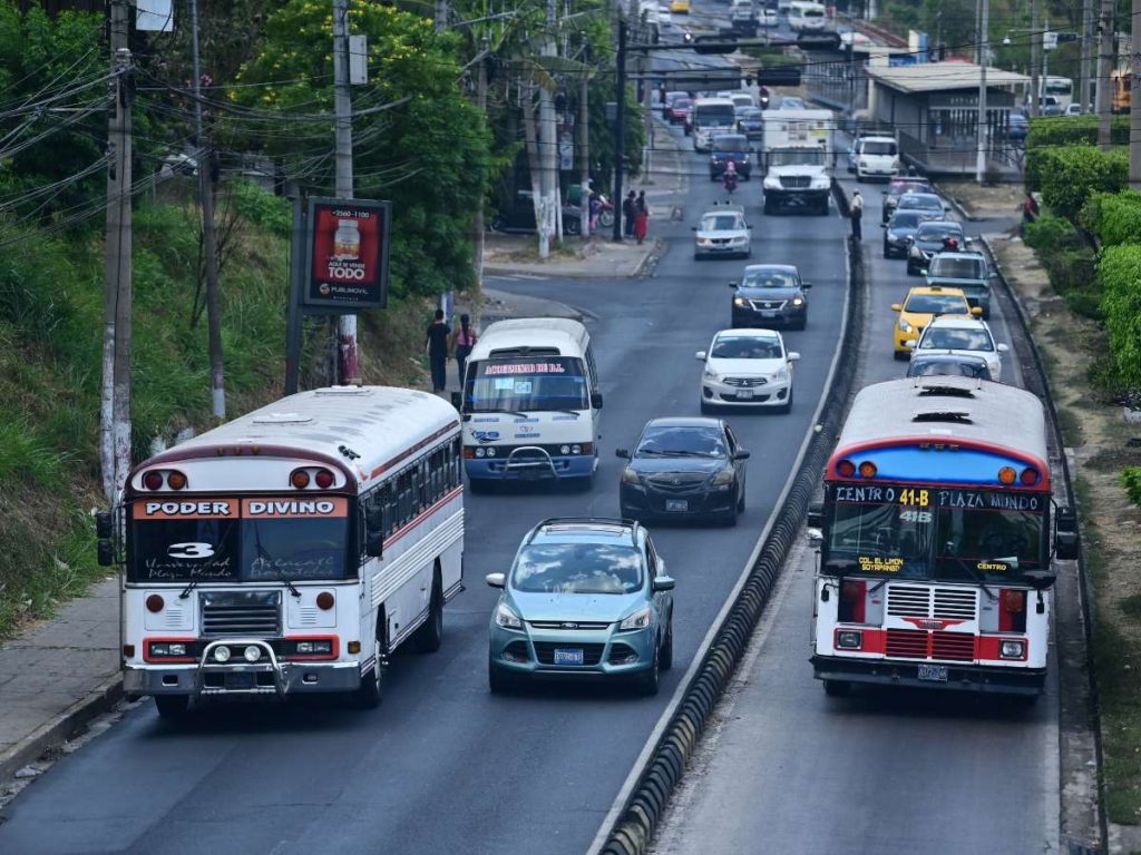 Transporte buses el salvador