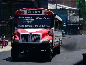 Buses transporte el salvador