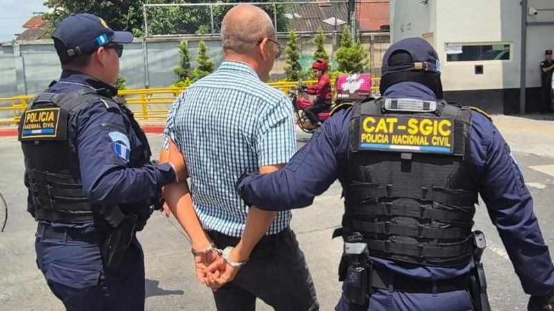 Romero Ramos Cruz fue capturado en mayo de este año y fue alcalde hasta 2024. Foto: PNC de Guatemala